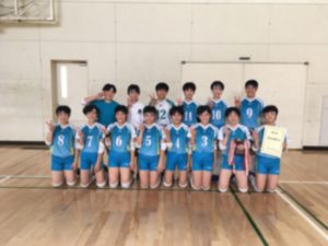【翔凜中学校】女子バレー部支部新人戦優勝！
