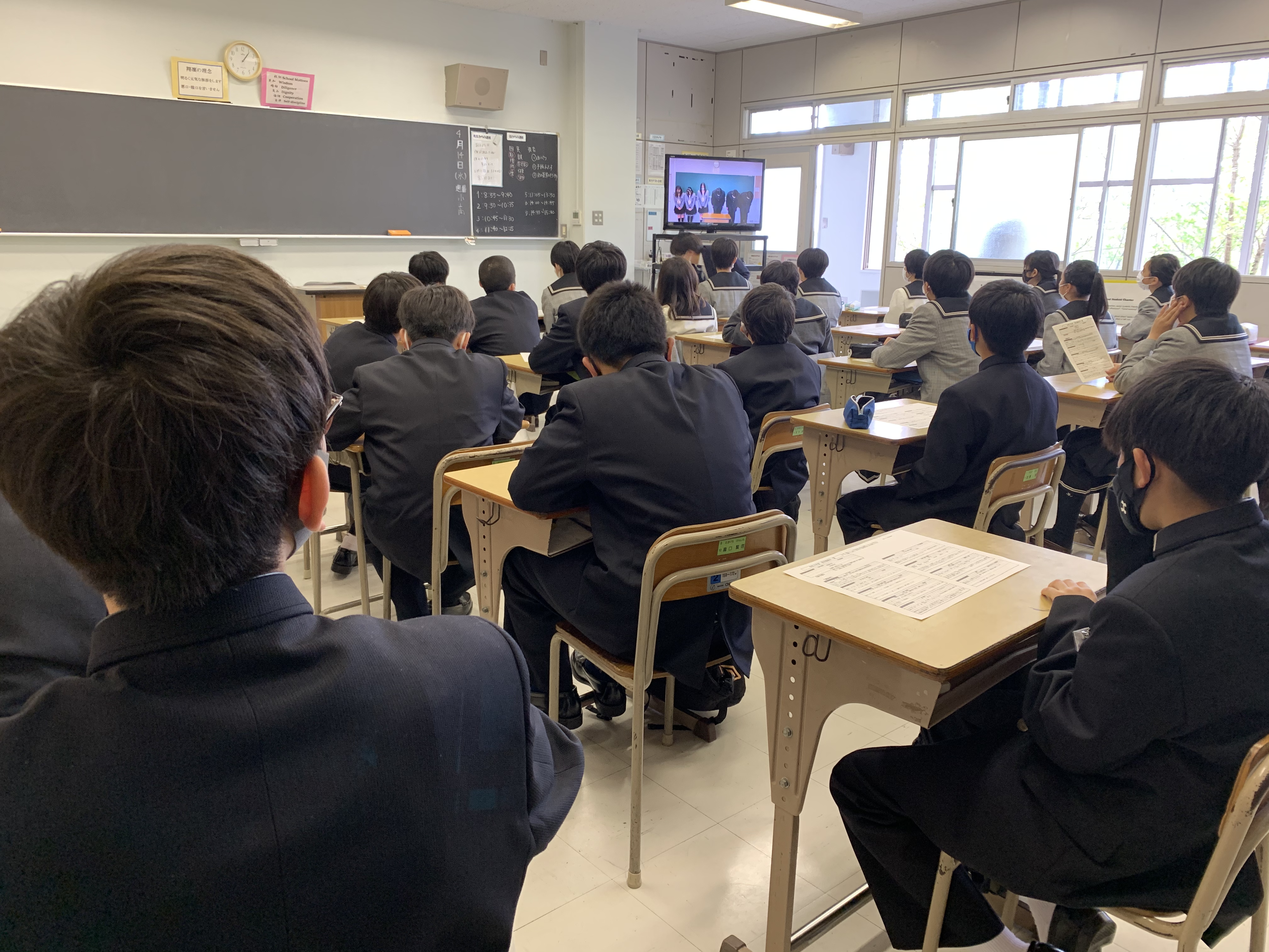 【翔凜中学校・高等学校】部活動紹介が行われました。
