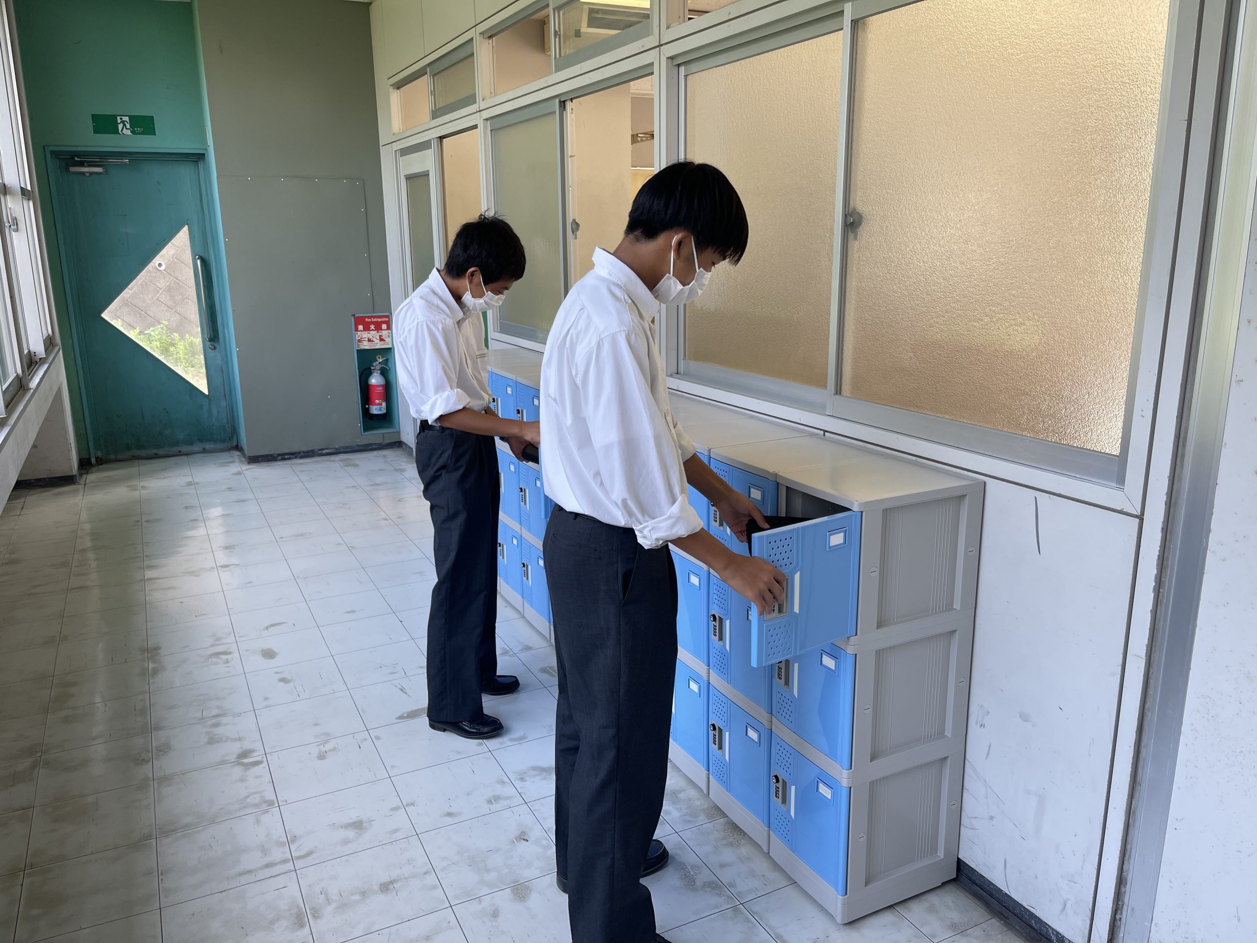 【翔凜中学校・高等学校】プラロッカーを設置しました！