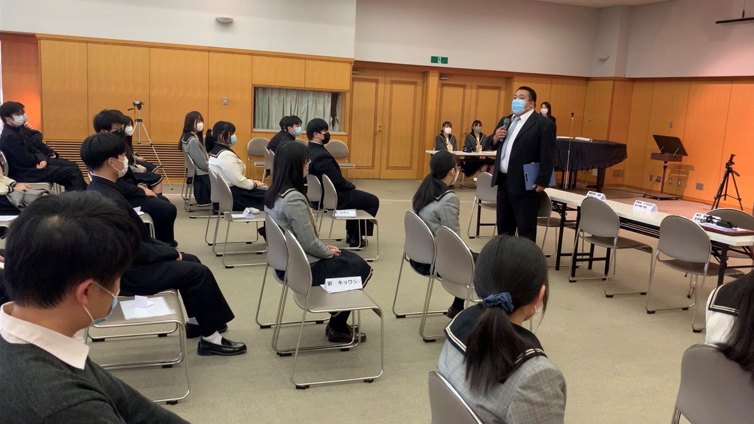 【翔凜高等学校】第9回日本語スピーチコンテスト「翔凜杯」が開催されました。