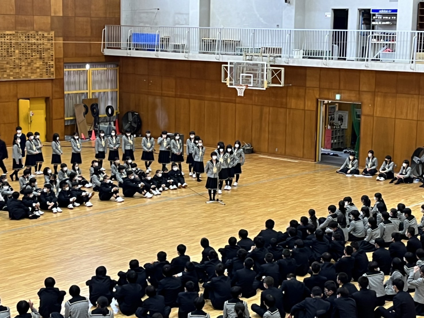 【翔凜中学校】中学対面式を行いました！