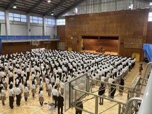 令和８年度 後期①始業式～学園長賞は英検準１級取得者が過去最多！